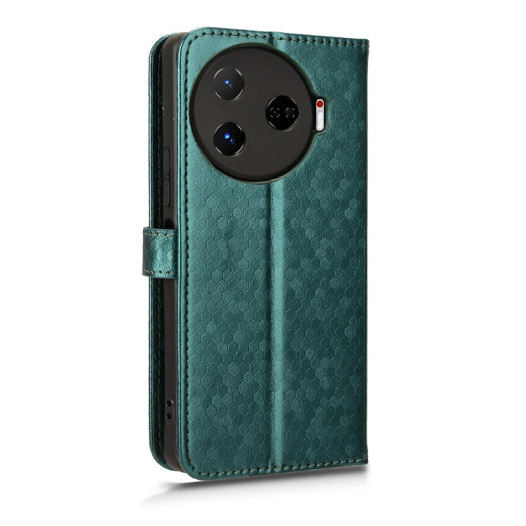 For Tecno Camon 30 Pro 5G Honeycomb Dot Texture Leather Phone Case