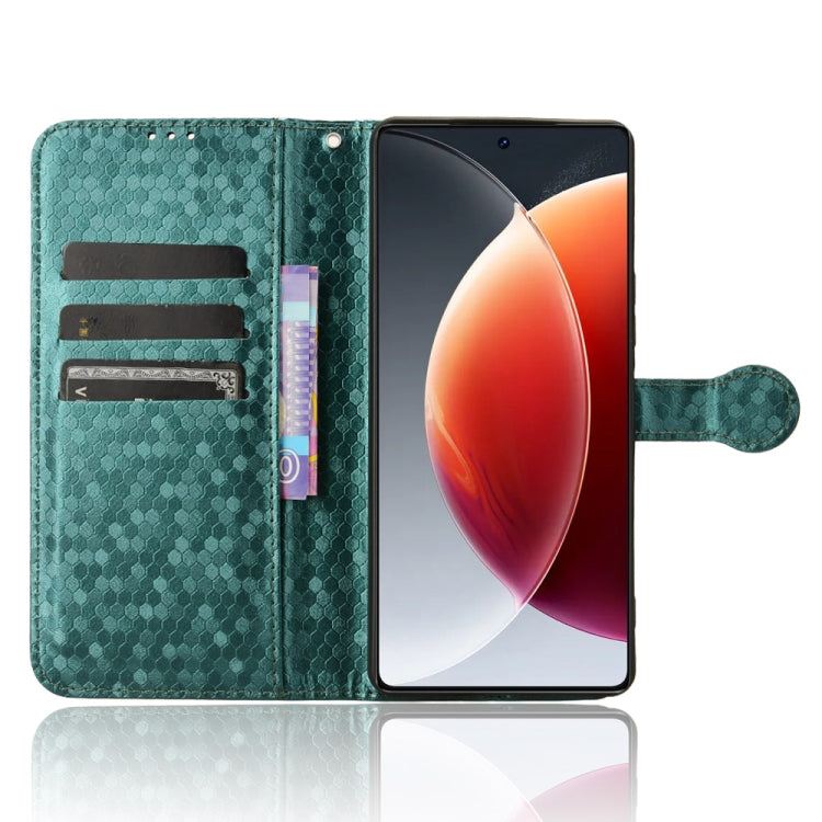 For Tecno Camon 30 Pro 5G Honeycomb Dot Texture Leather Phone Case