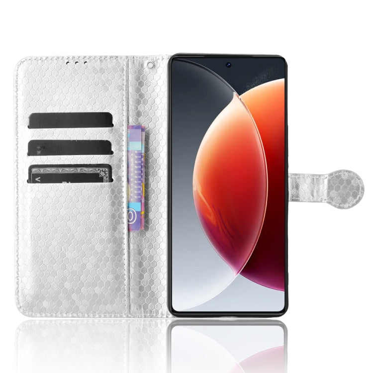 For Tecno Camon 30 Pro 5G Honeycomb Dot Texture Leather Phone Case