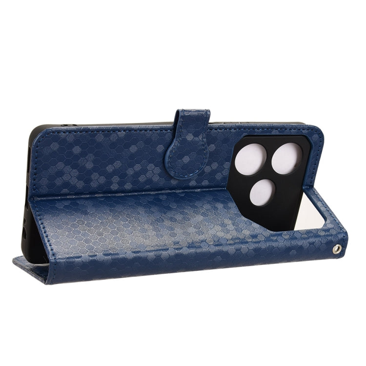 For Tecno Pova 6 Neo Honeycomb Dot Texture Leather Phone Case