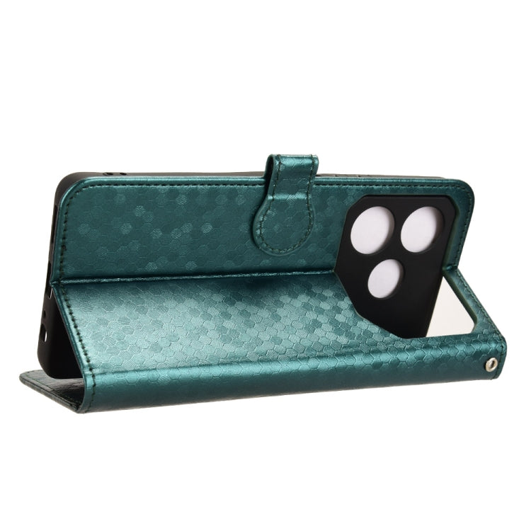 For Tecno Pova 6 Neo Honeycomb Dot Texture Leather Phone Case