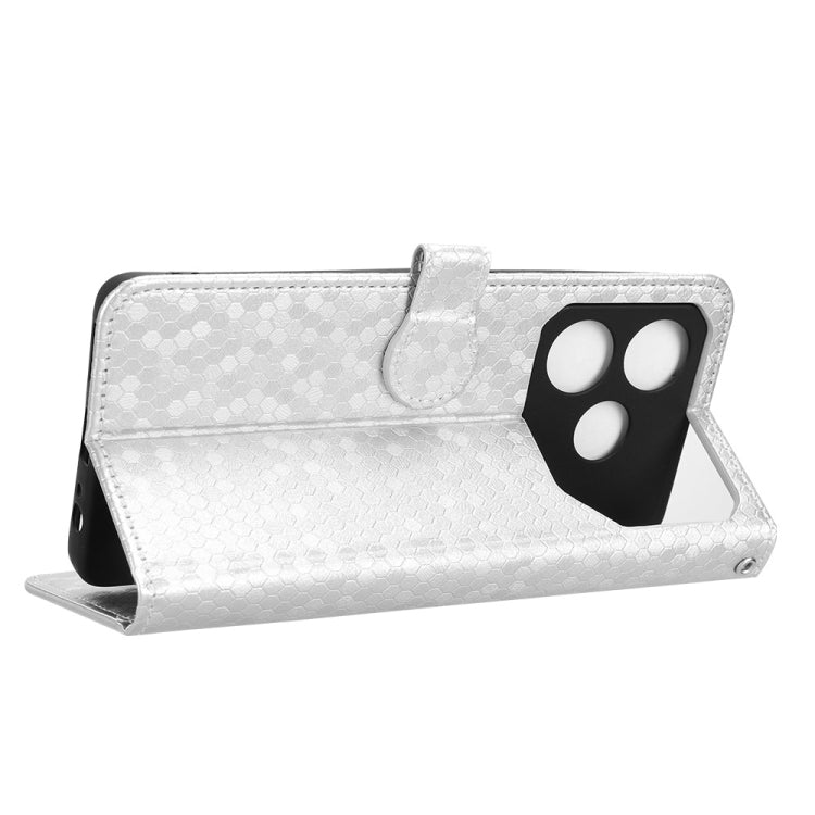 For Tecno Pova 6 Neo Honeycomb Dot Texture Leather Phone Case