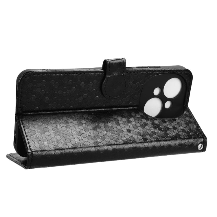 For Tecno Spark Go 2025 / Spark Go 1 Honeycomb Dot Texture Leather Phone Case