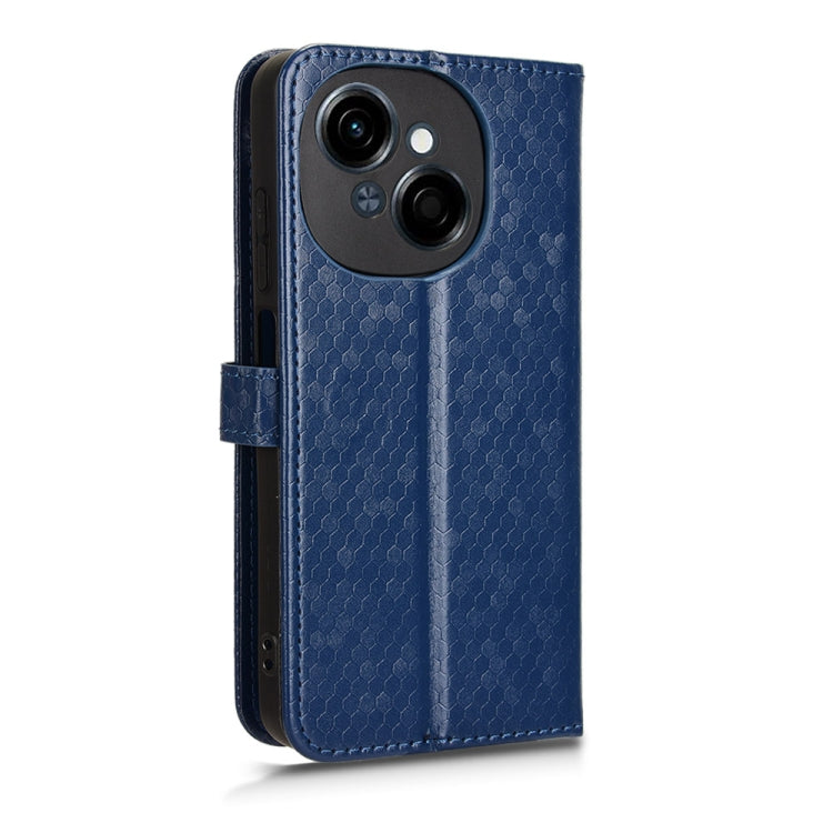 For Tecno Spark Go 2025 / Spark Go 1 Honeycomb Dot Texture Leather Phone Case