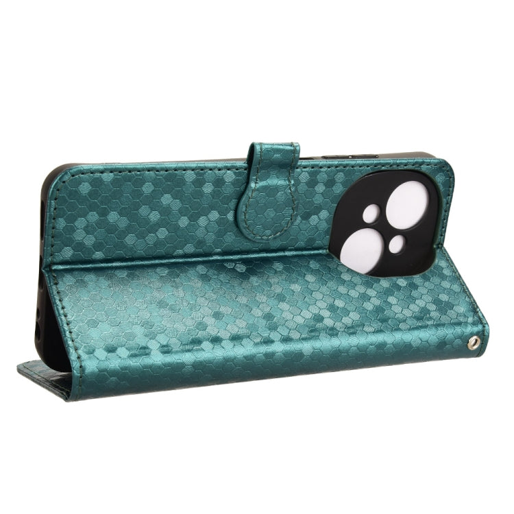 For Tecno Spark Go 2025 / Spark Go 1 Honeycomb Dot Texture Leather Phone Case