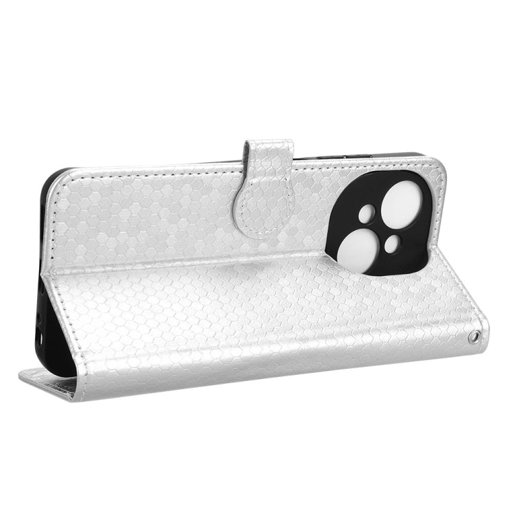For Tecno Spark Go 2025 / Spark Go 1 Honeycomb Dot Texture Leather Phone Case