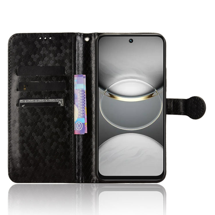 For Tecno Spark 30C 4G Honeycomb Dot Texture Leather Phone Case