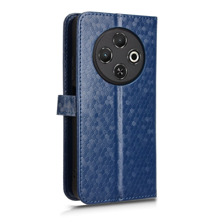 For Tecno Spark 30C 4G Honeycomb Dot Texture Leather Phone Case