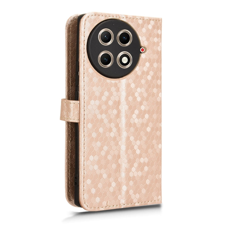 For Tecno Camon 30s / 30s Pro Honeycomb Dot Texture Leather Phone Case
