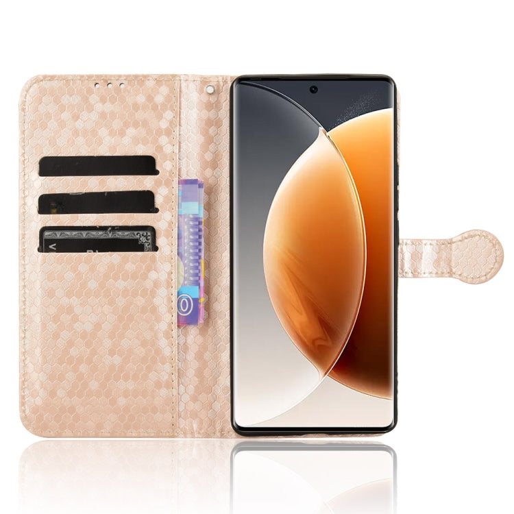 For Tecno Camon 30s / 30s Pro Honeycomb Dot Texture Leather Phone Case