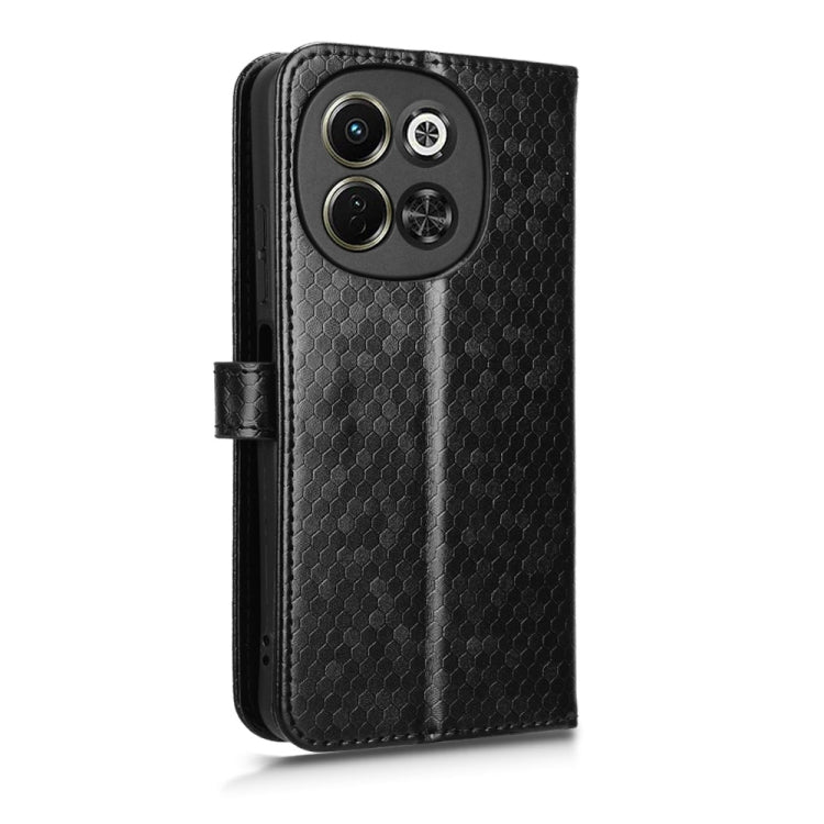 For Tecno Pova 6 Neo 5G / Spark 30 5G Honeycomb Dot Texture Leather Phone Case