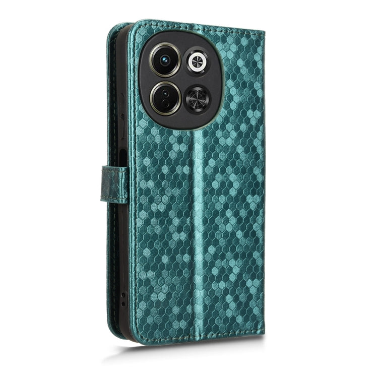 For Tecno Pova 6 Neo 5G / Spark 30 5G Honeycomb Dot Texture Leather Phone Case