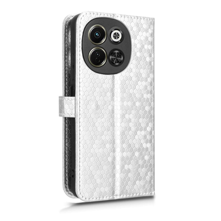 For Tecno Pova 6 Neo 5G / Spark 30 5G Honeycomb Dot Texture Leather Phone Case