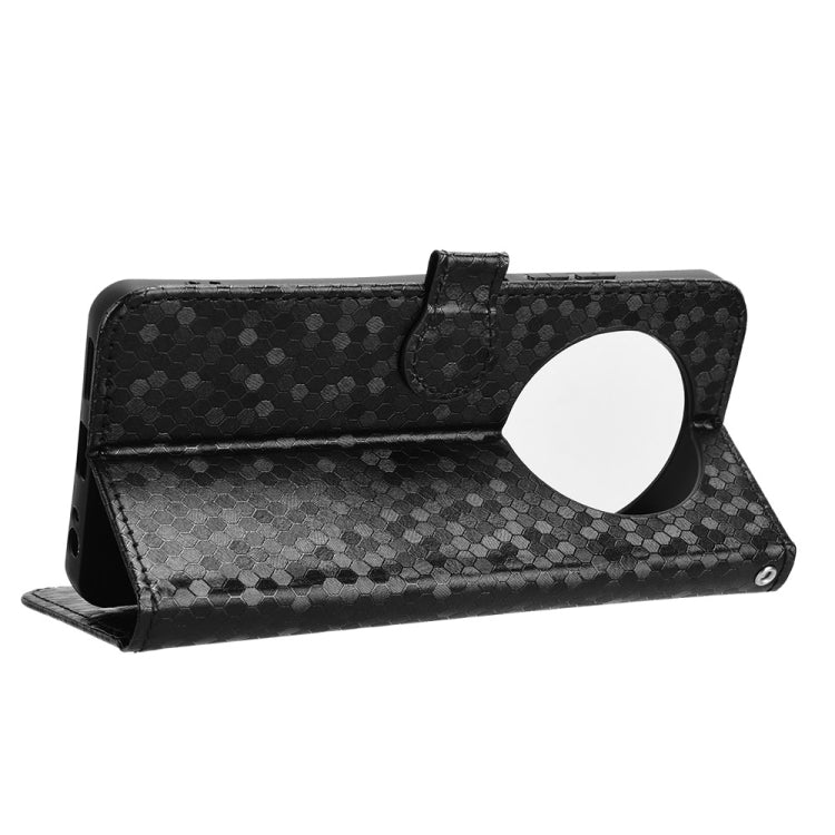 For Tecno Spark 30 4G Honeycomb Dot Texture Leather Phone Case