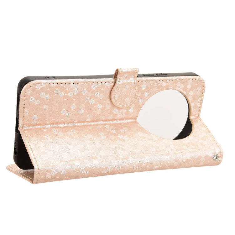 For Tecno Spark 30 4G Honeycomb Dot Texture Leather Phone Case