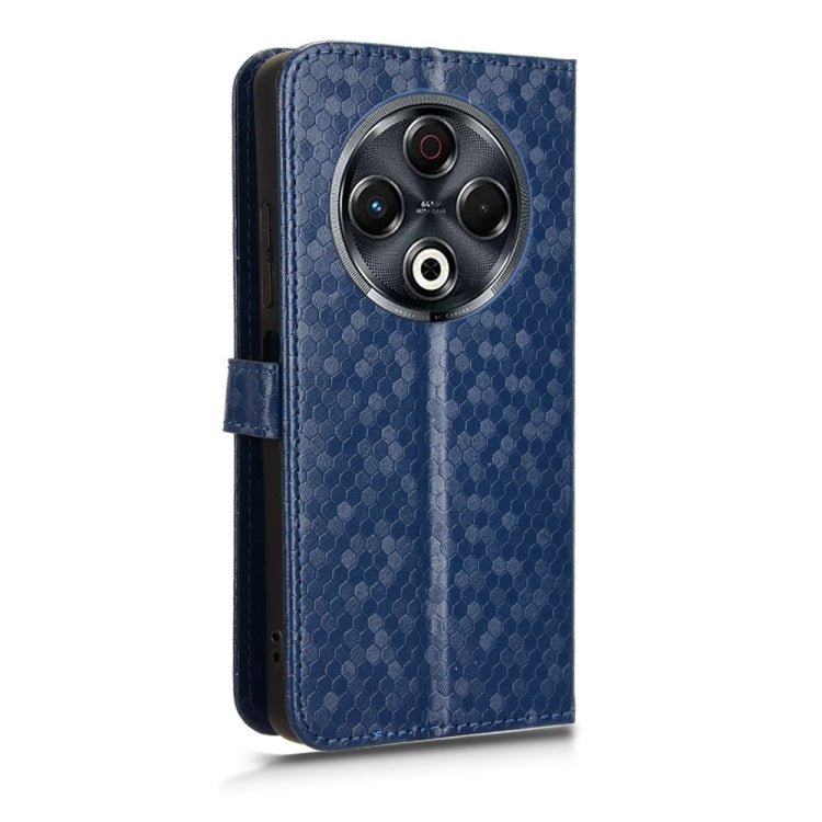 For Tecno Spark 30 4G Honeycomb Dot Texture Leather Phone Case