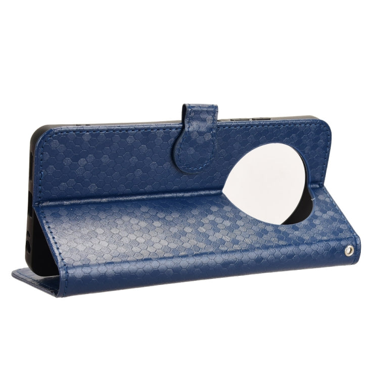 For Tecno Spark 30 4G Honeycomb Dot Texture Leather Phone Case
