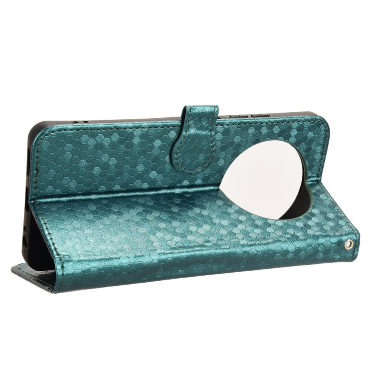For Tecno Spark 30 4G Honeycomb Dot Texture Leather Phone Case