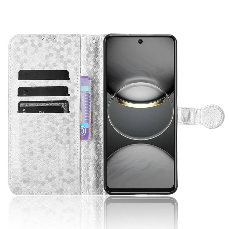 For Tecno Spark 30 4G Honeycomb Dot Texture Leather Phone Case