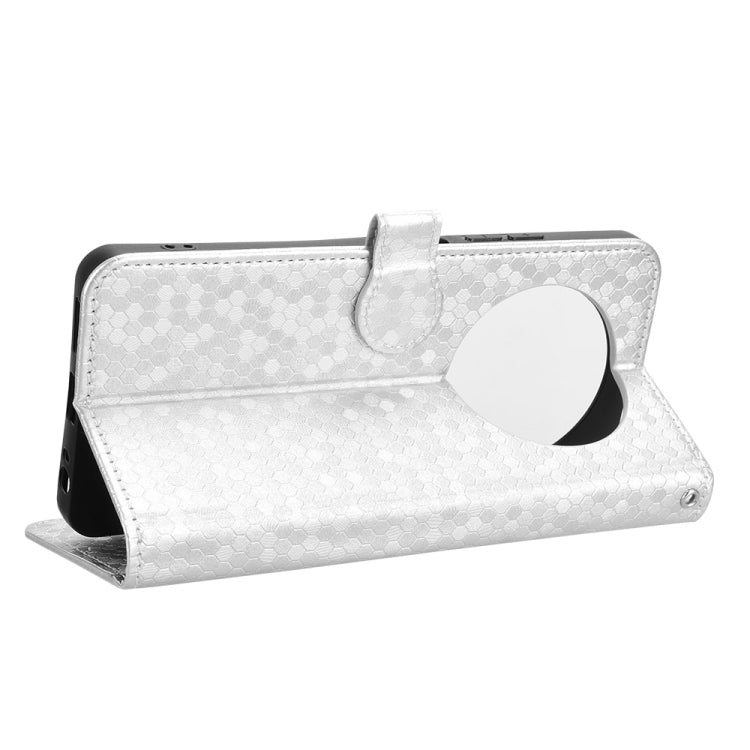 For Tecno Spark 30 4G Honeycomb Dot Texture Leather Phone Case