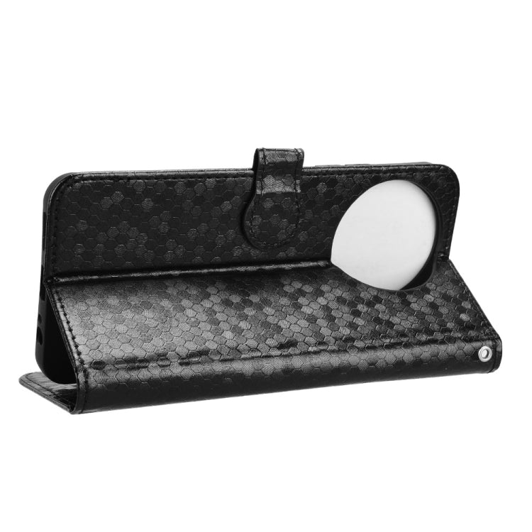 For Tecno Spark 30 Pro 4G Honeycomb Dot Texture Leather Phone Case