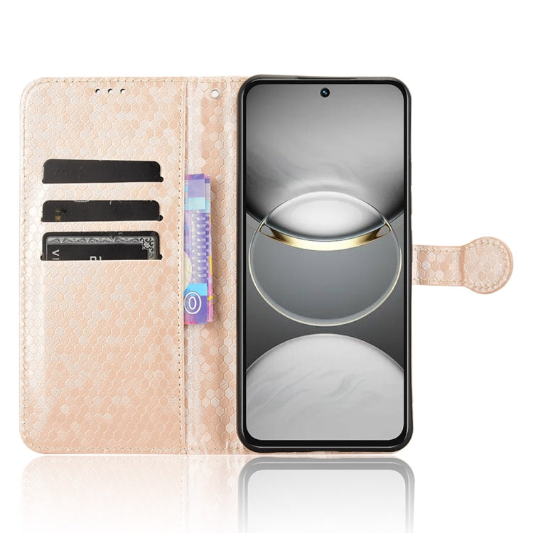 For Tecno Spark 30 Pro 4G Honeycomb Dot Texture Leather Phone Case