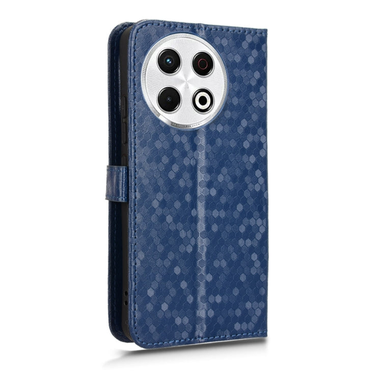 For Tecno Spark 30 Pro 4G Honeycomb Dot Texture Leather Phone Case