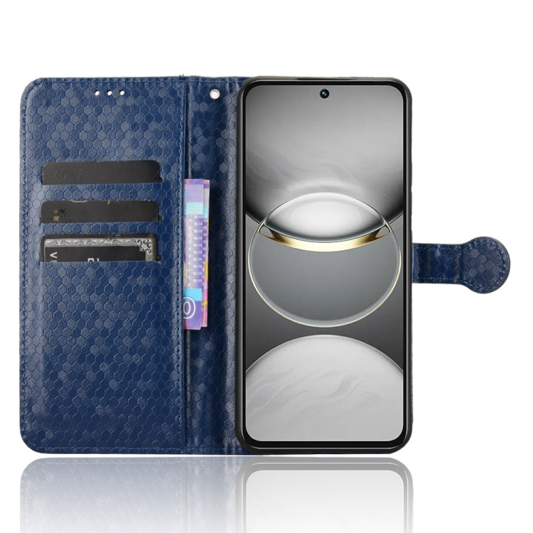 For Tecno Spark 30 Pro 4G Honeycomb Dot Texture Leather Phone Case