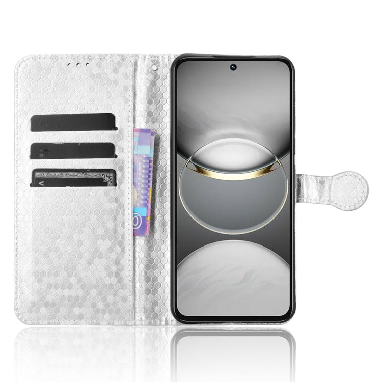 For Tecno Spark 30 Pro 4G Honeycomb Dot Texture Leather Phone Case