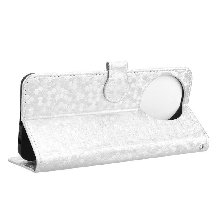 For Tecno Spark 30 Pro 4G Honeycomb Dot Texture Leather Phone Case