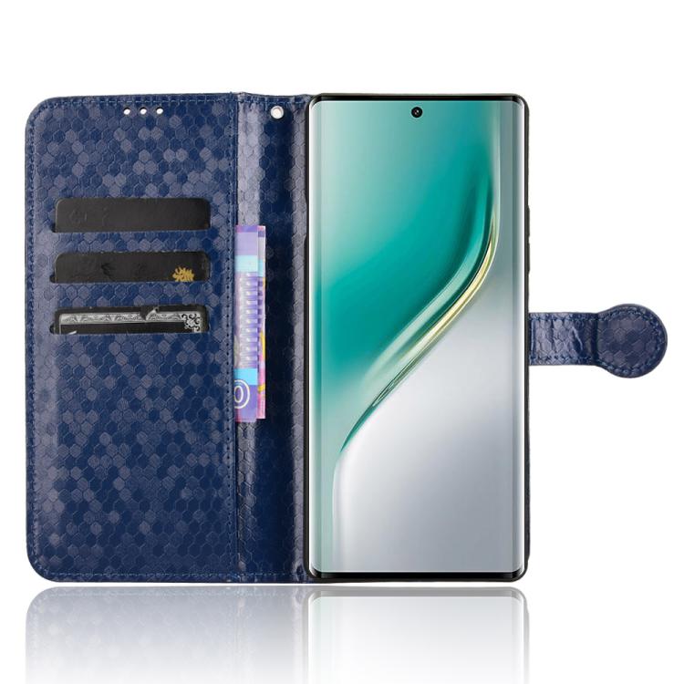 For Tecno Camon 40 Pro 4G / 5G Honeycomb Dot Texture Leather Phone Case