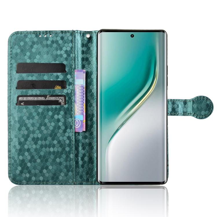 For Tecno Camon 40 Pro 4G / 5G Honeycomb Dot Texture Leather Phone Case