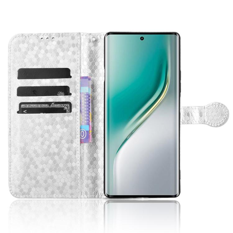 For Tecno Camon 40 Pro 4G / 5G Honeycomb Dot Texture Leather Phone Case
