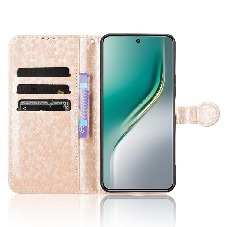For Tecno Camon 40 Premier Honeycomb Dot Texture Leather Phone Case