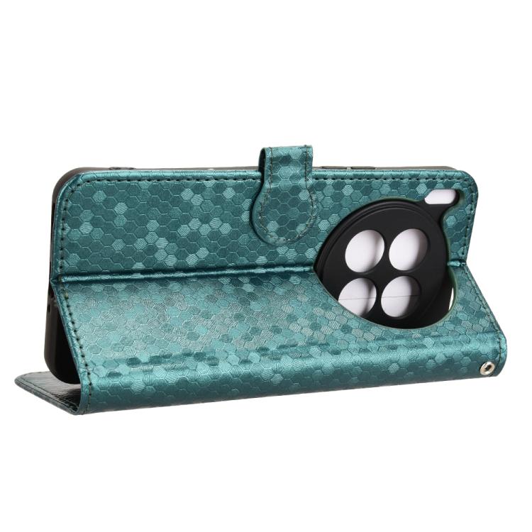 For Tecno Camon 40 Premier Honeycomb Dot Texture Leather Phone Case