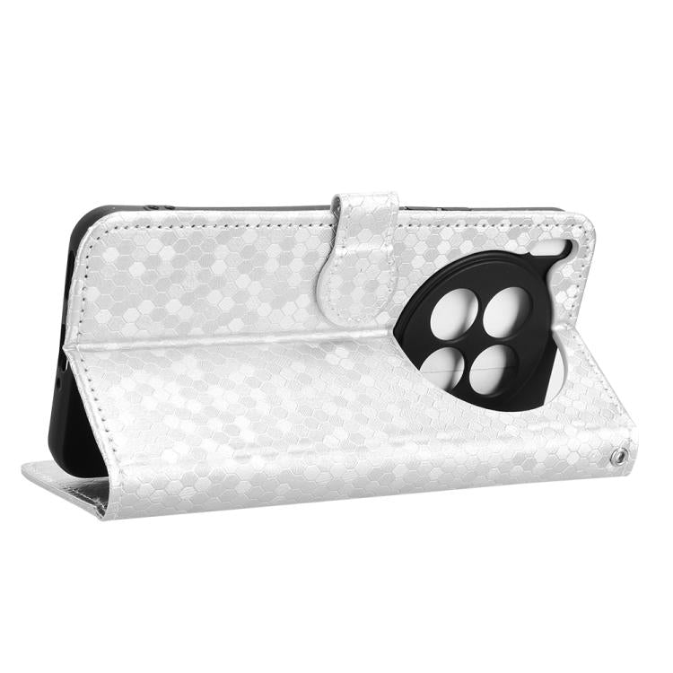 For Tecno Camon 40 Premier Honeycomb Dot Texture Leather Phone Case