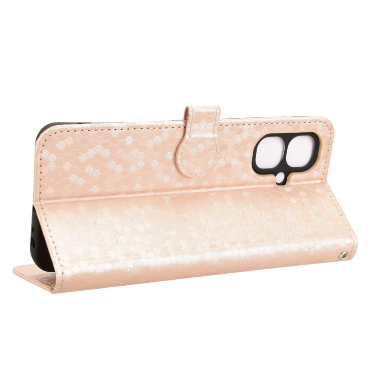 For Tecno Pop 10 / Infinix Smart 10 4G Honeycomb Dot Texture Leather Phone Case