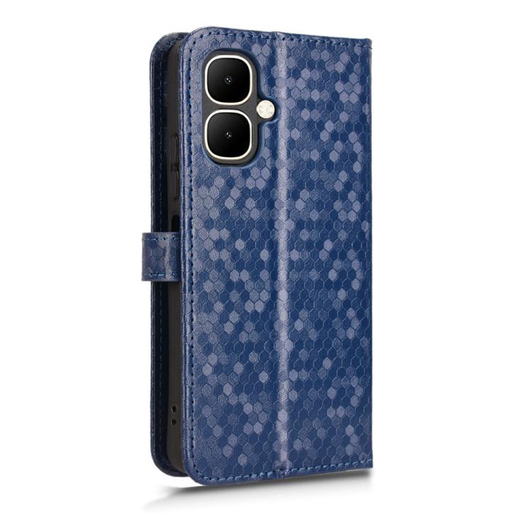 For Tecno Pop 10 / Infinix Smart 10 4G Honeycomb Dot Texture Leather Phone Case