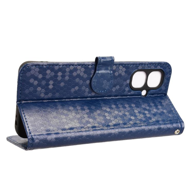 For Tecno Pop 10 / Infinix Smart 10 4G Honeycomb Dot Texture Leather Phone Case