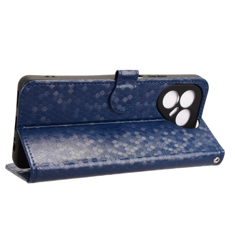 For Tecno Pova 7 4G Honeycomb Dot Texture Leather Phone Case