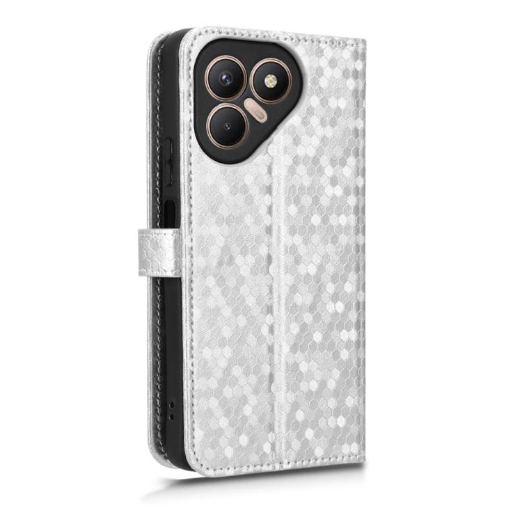 For Tecno Pova 7 4G Honeycomb Dot Texture Leather Phone Case