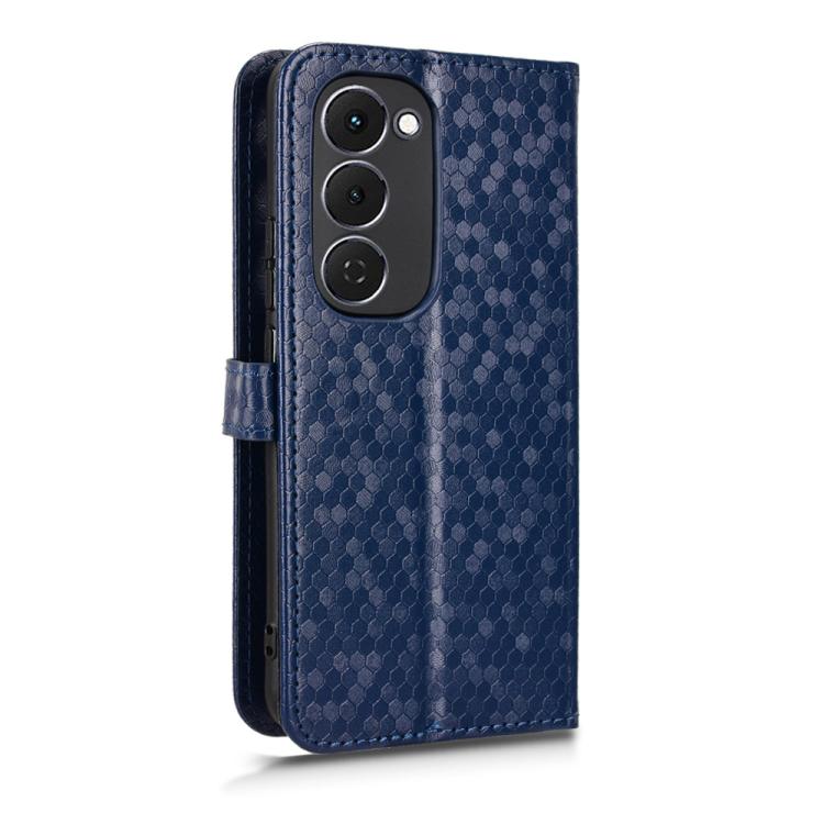 For Tecno Spark 40 Pro+ 4G Honeycomb Dot Texture Leather Phone Case