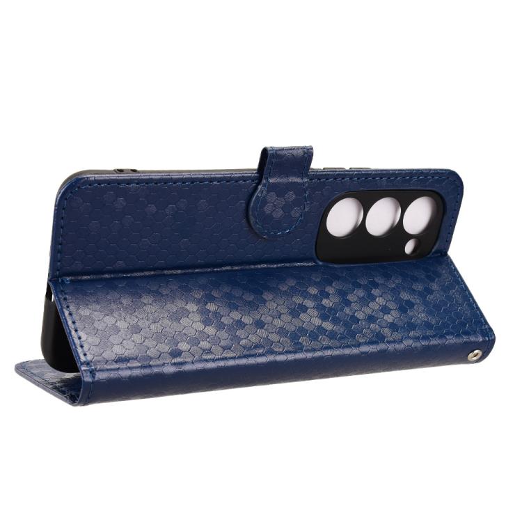 For Tecno Spark 40 Pro+ 4G Honeycomb Dot Texture Leather Phone Case
