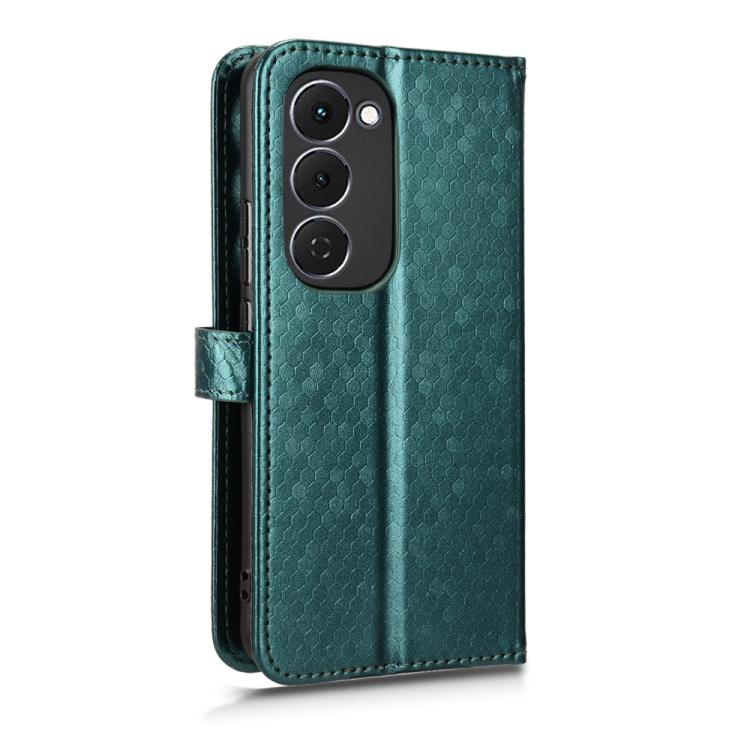 For Tecno Spark 40 Pro+ 4G Honeycomb Dot Texture Leather Phone Case