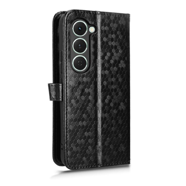 For Tecno Spark 40 Pro 4G Honeycomb Dot Texture Leather Phone Case