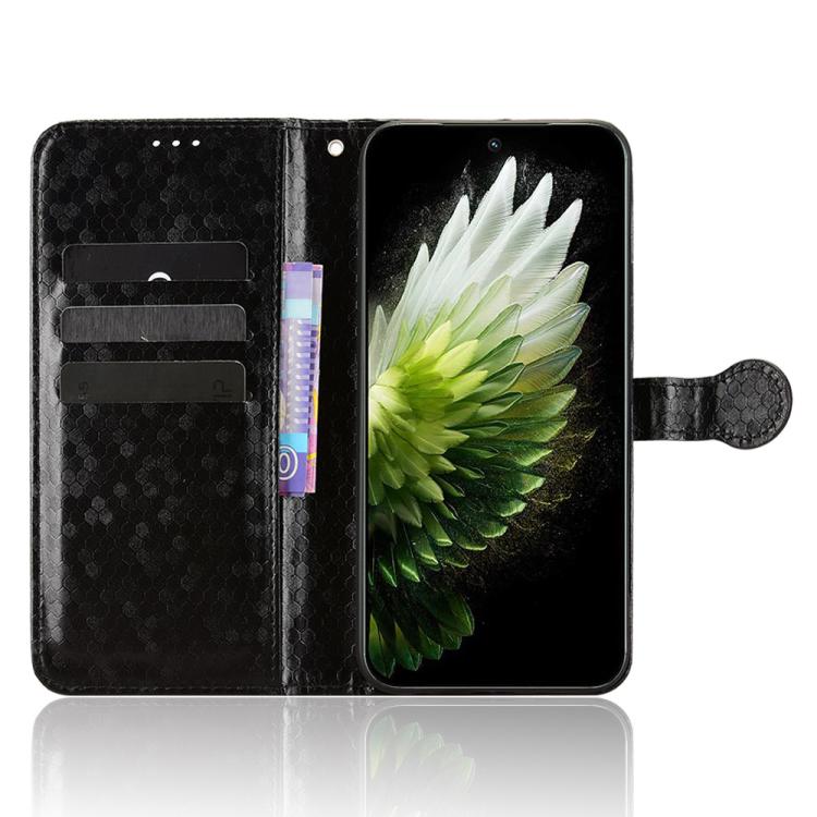 For Tecno Spark 40 Pro 4G Honeycomb Dot Texture Leather Phone Case