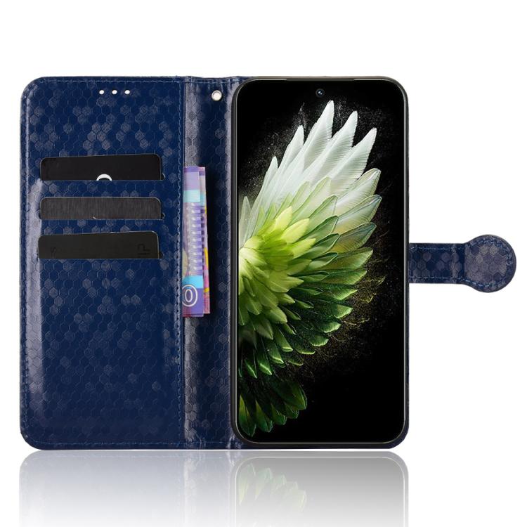 For Tecno Spark 40 Pro 4G Honeycomb Dot Texture Leather Phone Case