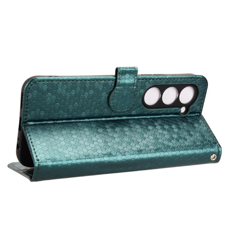 For Tecno Spark 40 Pro 4G Honeycomb Dot Texture Leather Phone Case