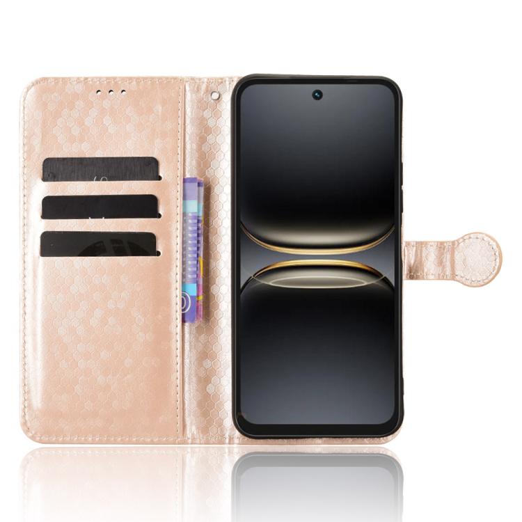For Tecno Spark 40C Honeycomb Dot Texture Leather Phone Case