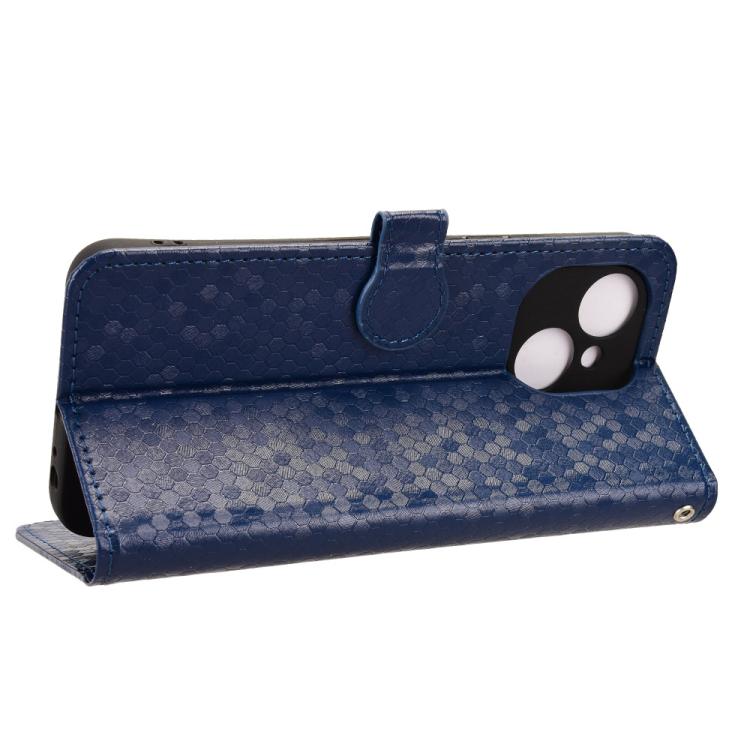 For Tecno Spark 40C Honeycomb Dot Texture Leather Phone Case
